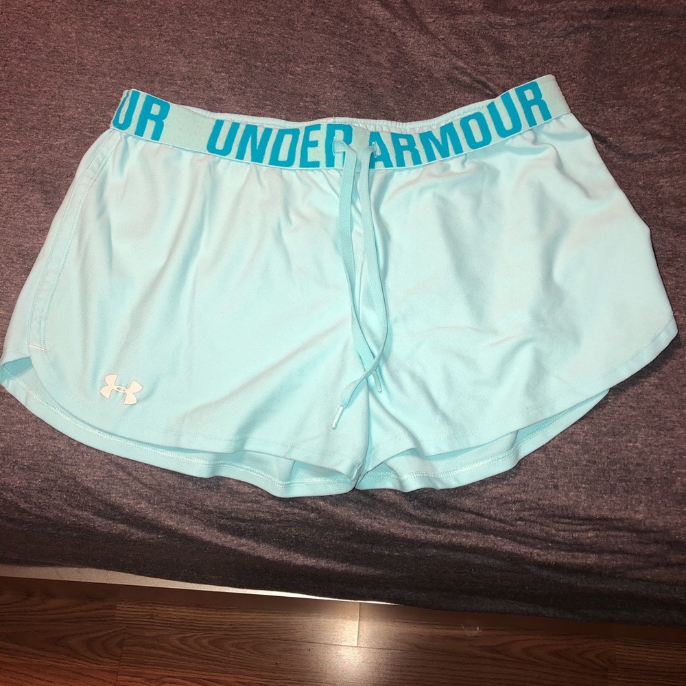Light Blue Under Armour Shorts